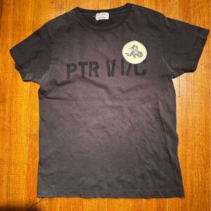 Levi's Vintage Clothing Black Graphic Tee with Felix the Cat Patch